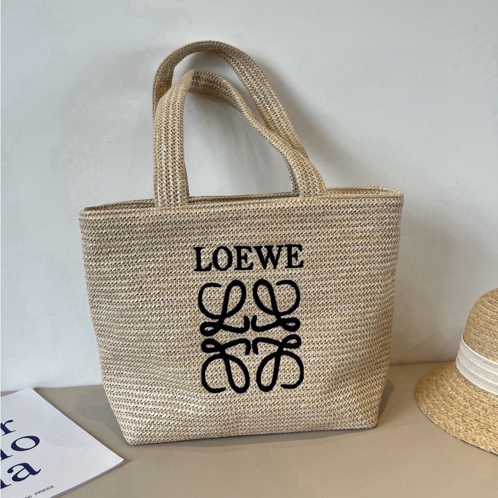 Loewe Natural Woven Tote Bag